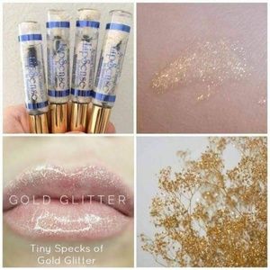GOLD GLITTER GLOSS